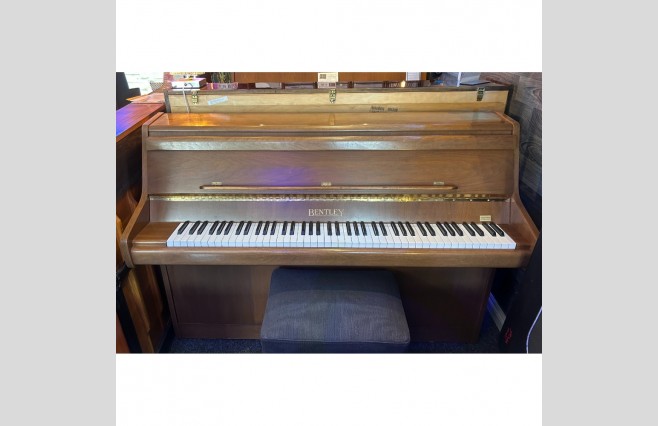 Used Bentley Satin Mahogany Compact Upright Piano Trade Price Bargain (SN:157740) - Image 1